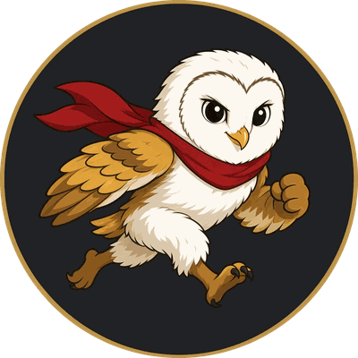 the t-ai-t Engine owl badge